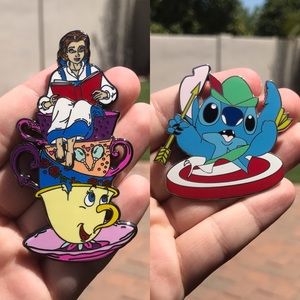 🌹Stitch & Belle Fantasy Pin Bundle🌹